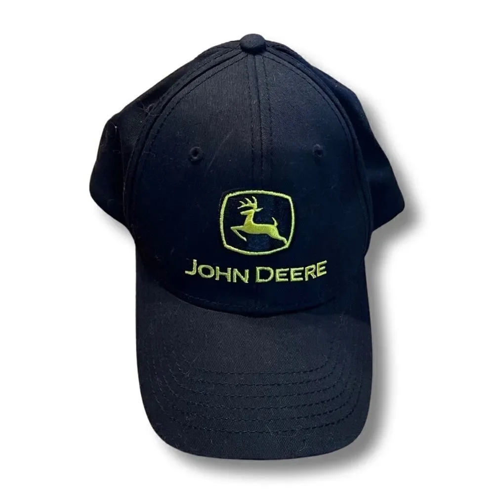 John Deere Embroidered Snap Back Hat - Picture 4 of 8